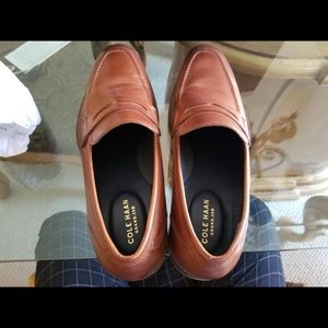 Men’s Warner Grand Penny Loafer in British Tan
